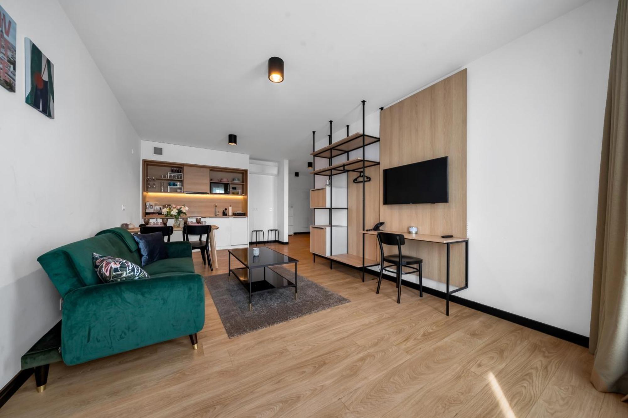 Stadion - 50m2, Parking, View - By Rentujemy Apartament