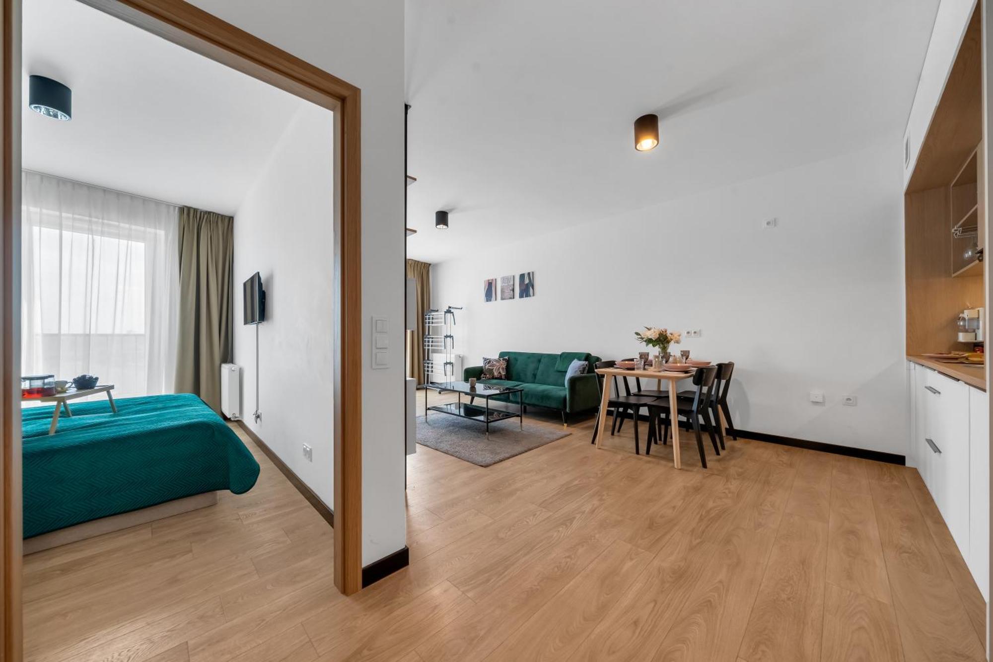 Apartament Stadion - 50m2, Parking, View - By Rentujemy