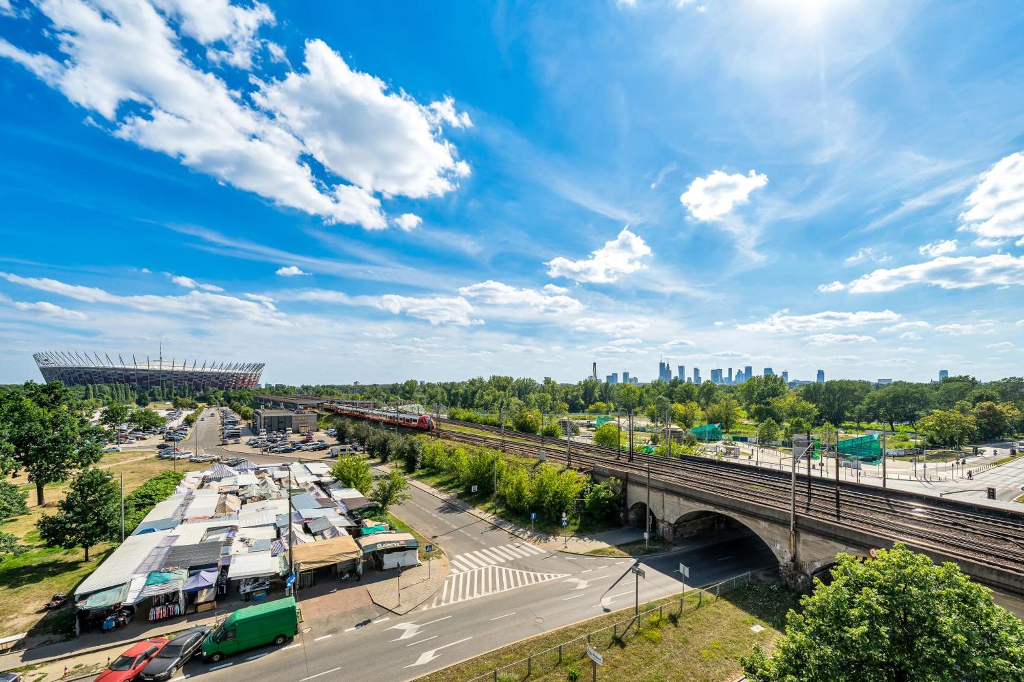 Stadion - 50m2, Parking, View - By Rentujemy * Warszawa